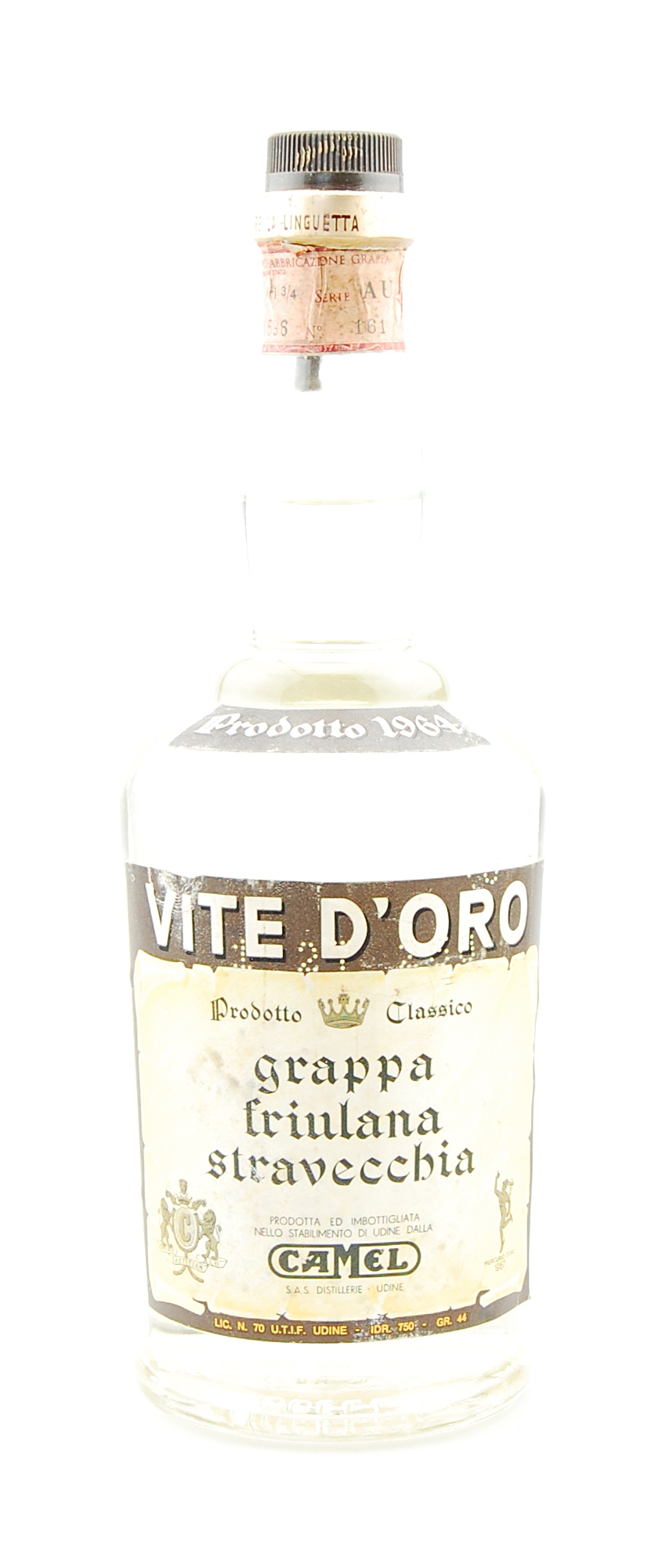 Grappa 1964 Camel Friulana Stravecchia