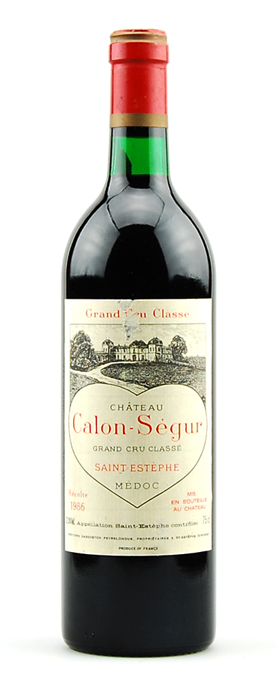 Wein 1986 Chateau Calon-Segur 3eme Grand Cru Classe