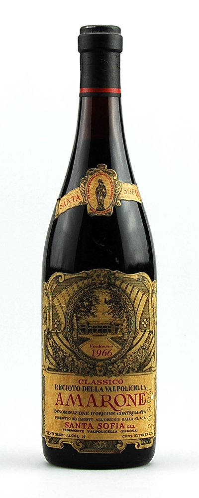 Wein 1966 Amarone Santa Sofia Reciotto della Valpolicella