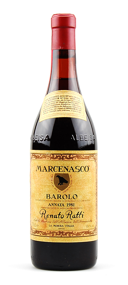 Wein 1981 Barolo Marcenasco Renato Ratti