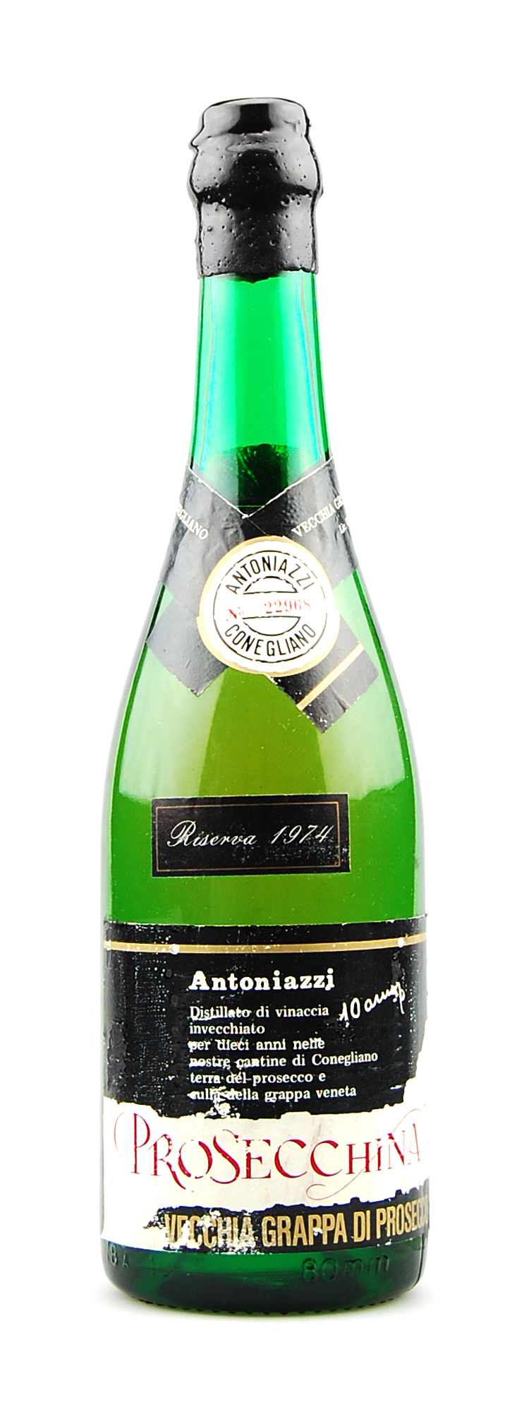 Grappa 1974 Antoniazzi Riserva Grappa di Prosecco