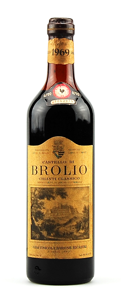 Wein 1969 Chianti Classico Brolio Ricasoli