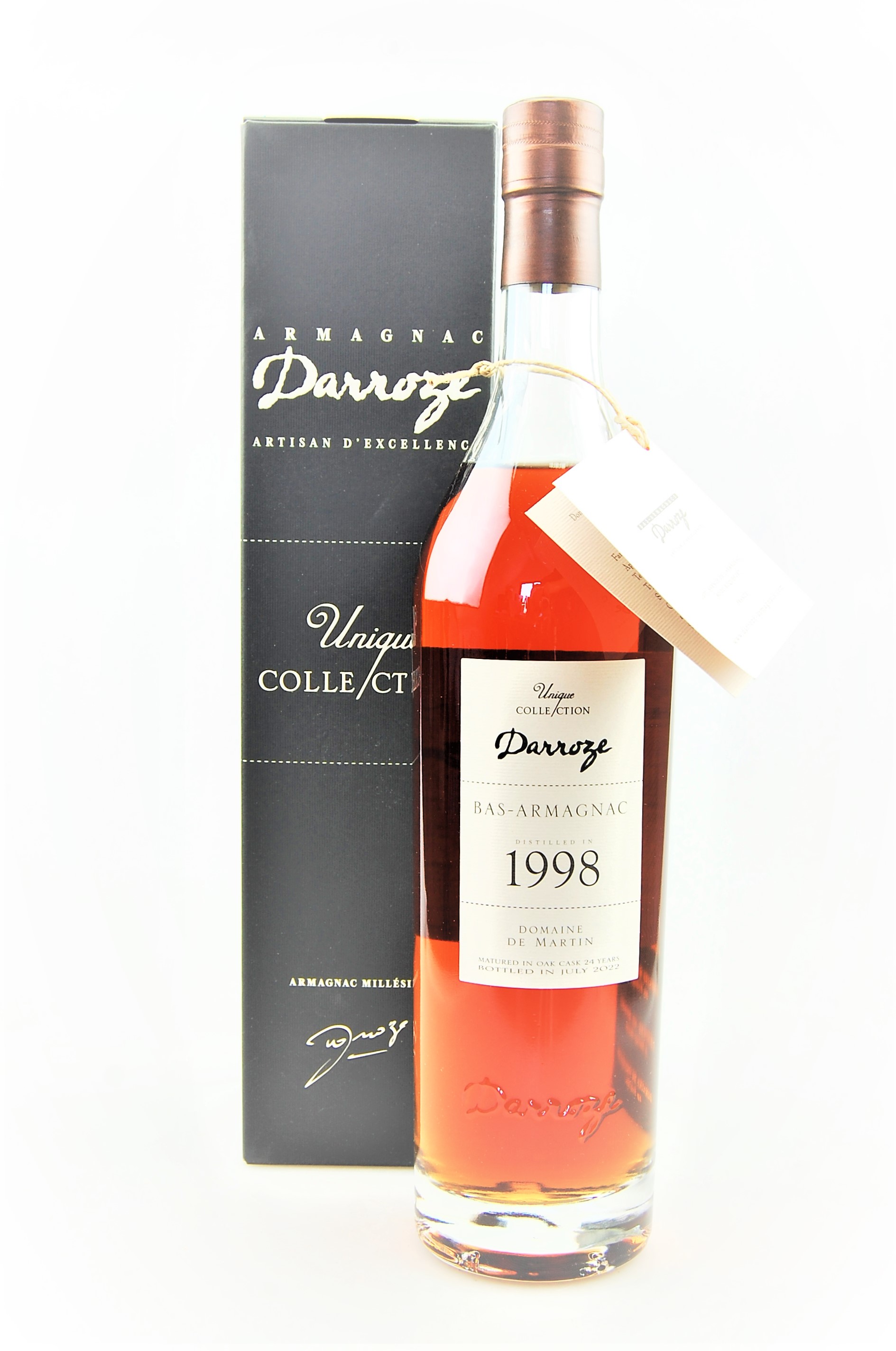 Armagnac 1998 Bas-Armagnac Darroze Domaine de Martin