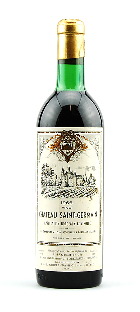 Wein 1966 Chateau Saint-Germain Appellation Bordeaux