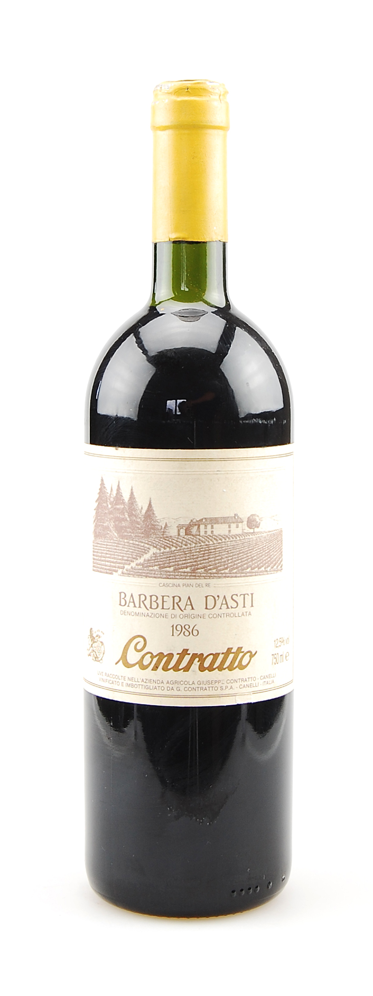 Wein 1986 Barbera d´Asti Giuseppe Contratto