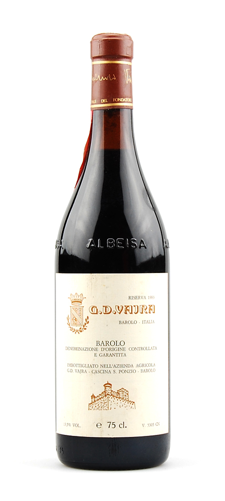 Wein 1983 Barolo G.D.Vajra Riserva