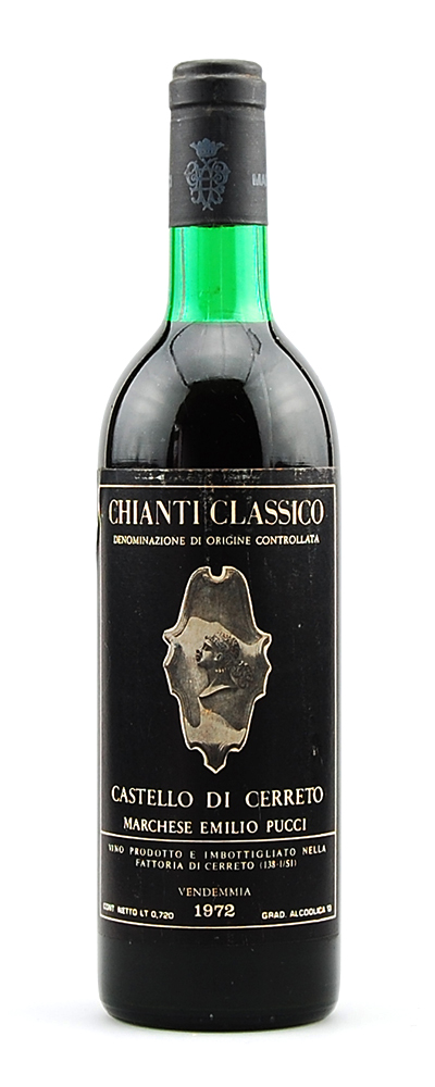 Wein 1972 Chianti Classico Castello di Cerreto Pucci