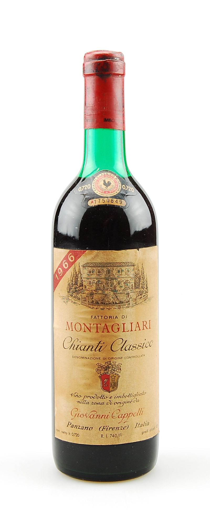 Wein 1966 Chianti Classico Fattoria di Montagliari