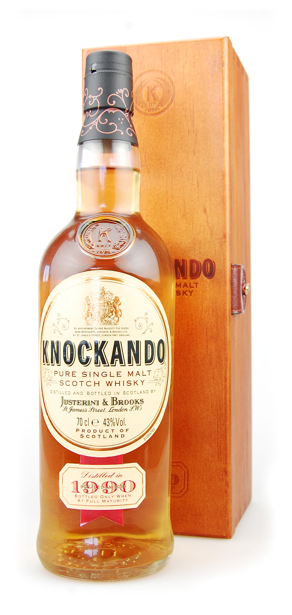 Whisky 1990 Knockando Pure Single Malt Scotch Whisky