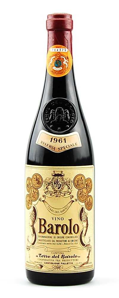 Wein 1961 Barolo Terre del Barolo Riserva Speciale