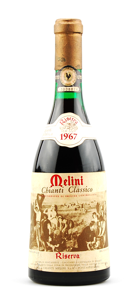 Wein 1967 Chianti Classico Melini Riserva