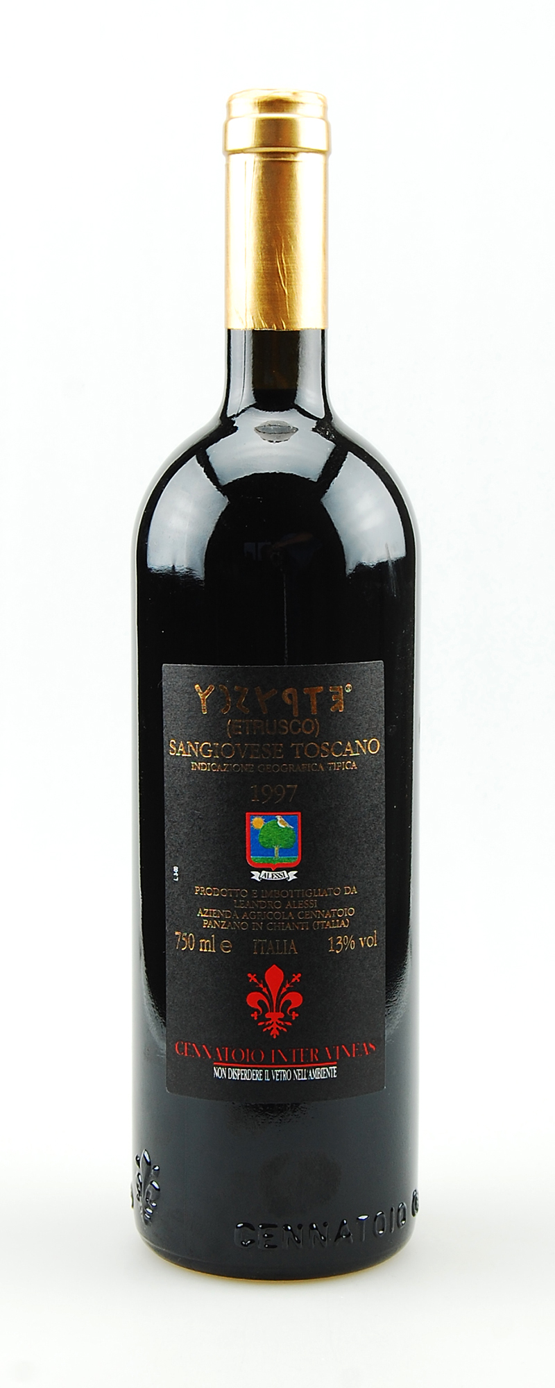 Wein 1997 Etrusco Sangiovese Toscano Cennatoio