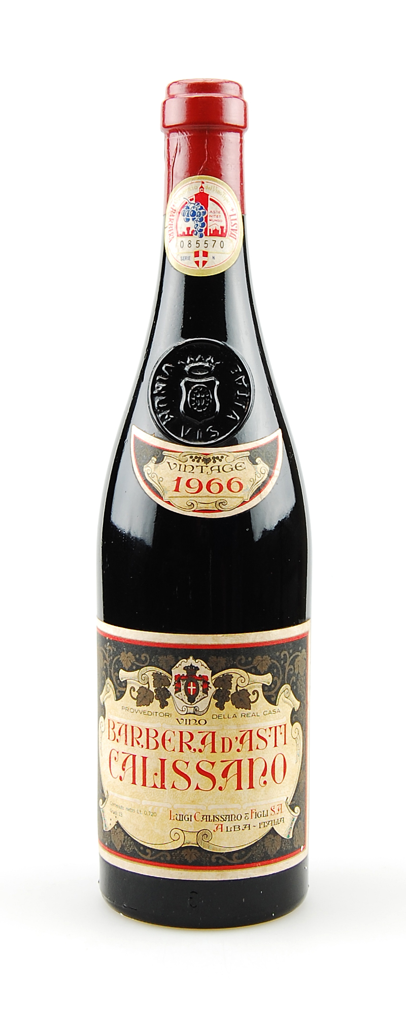 Wein 1966 Barbara d´Asti Luigi Calissano