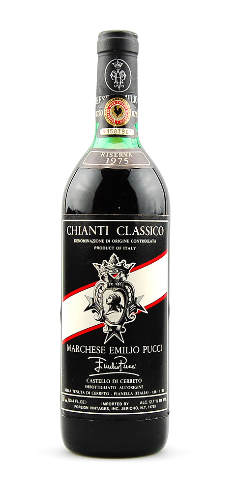 Wein 1975 Chianti Classico Castello di Cerreto Pucci