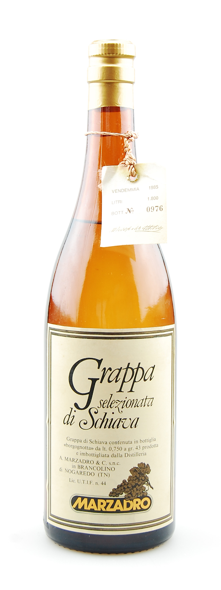 Grappa 1985 di Schiava Marzadro