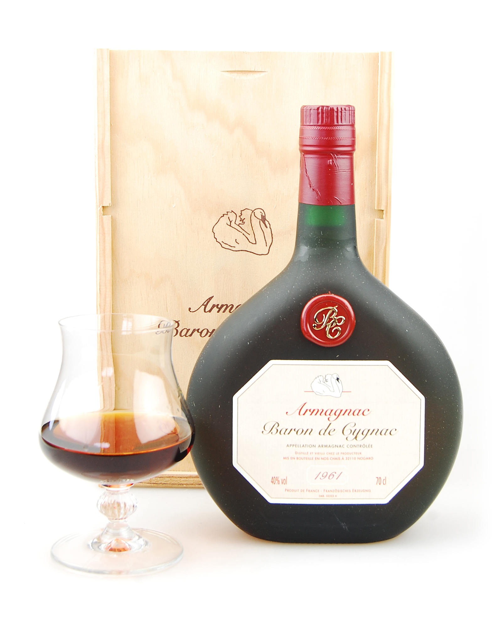 Armagnac 1961 Armagnac Baron de Cygnac
