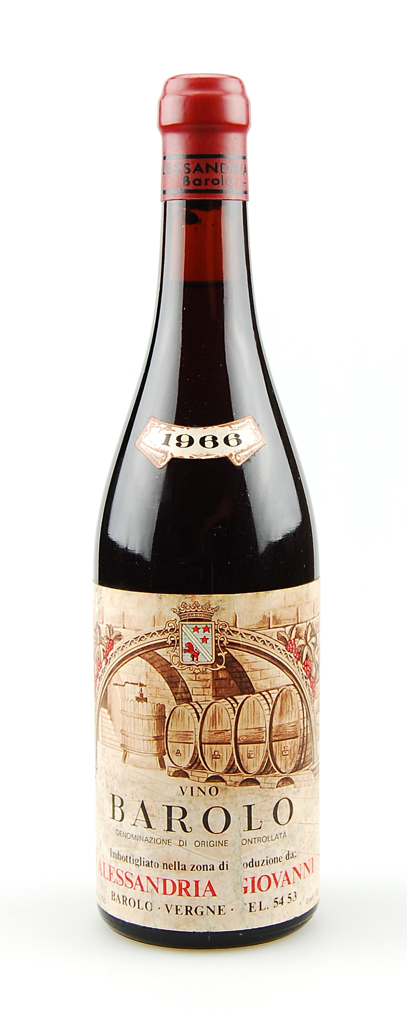 Wein 1966 Barolo Alessandria