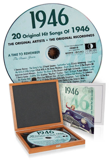 CD 1946 Musik-Hits in Luxusbox