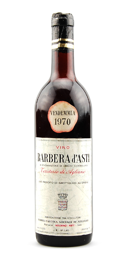 Wein 1970 Barbera d-Asti Cantina Agliano