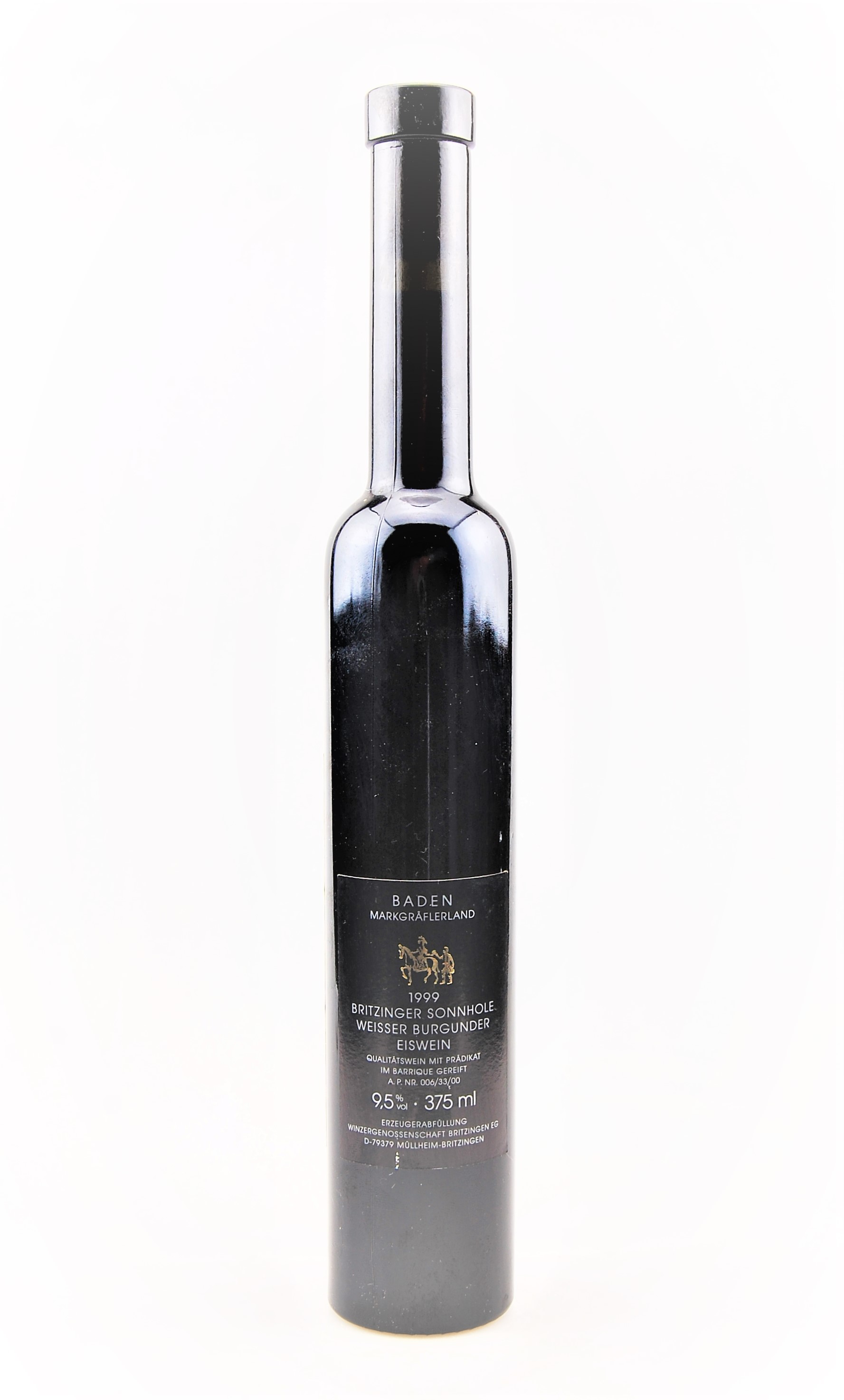 Wein 1999 Britzinger Sonnhole Eiswein Weißer Burgunder