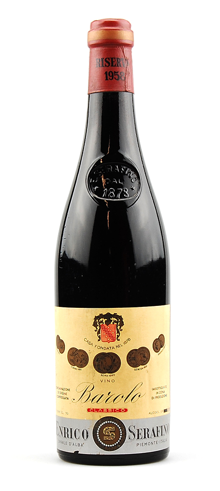 Wein 1958 Barolo Enrico Serafino Riserva