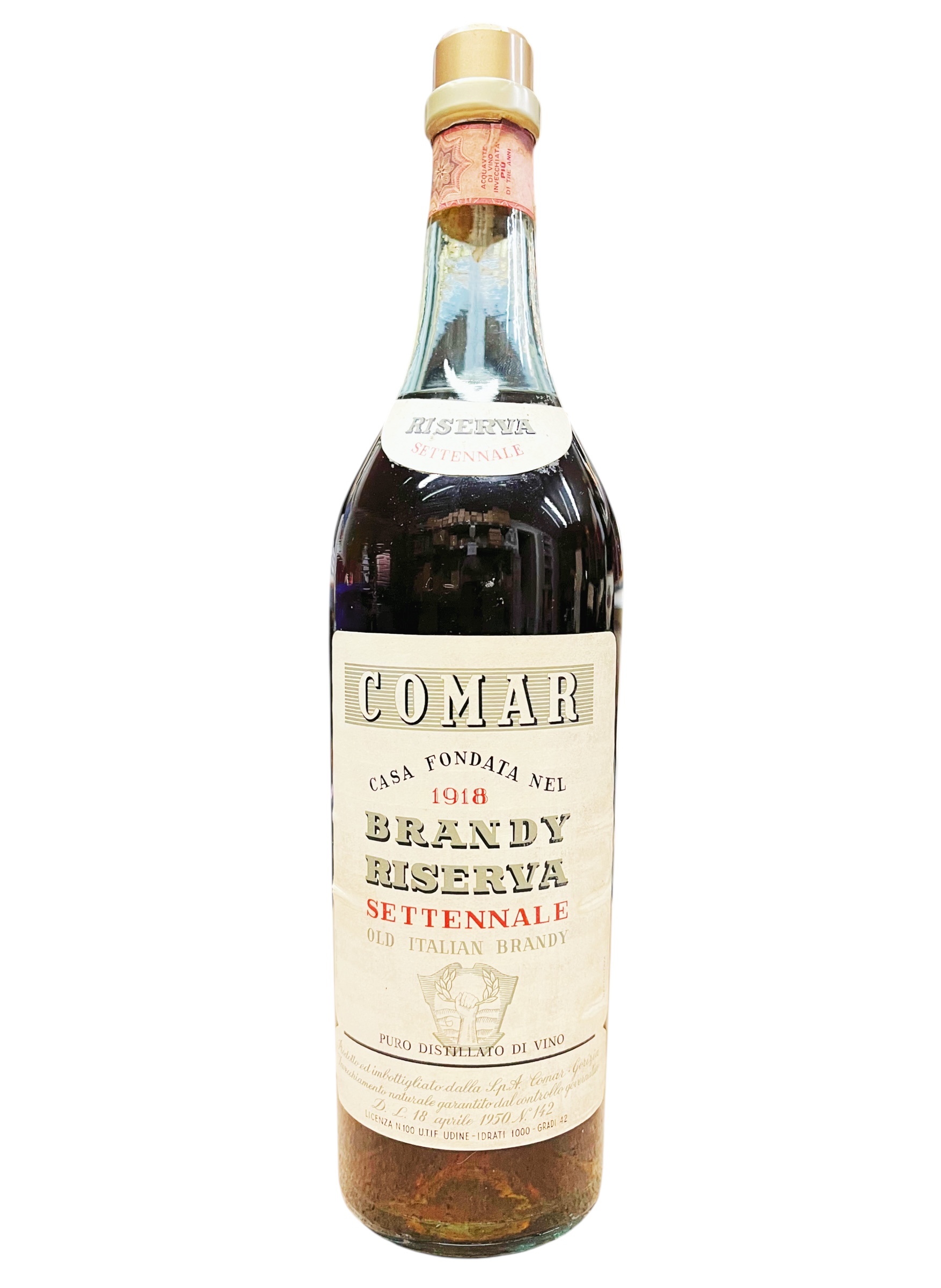 Brandy 1950 Riserva Settenalle Comar