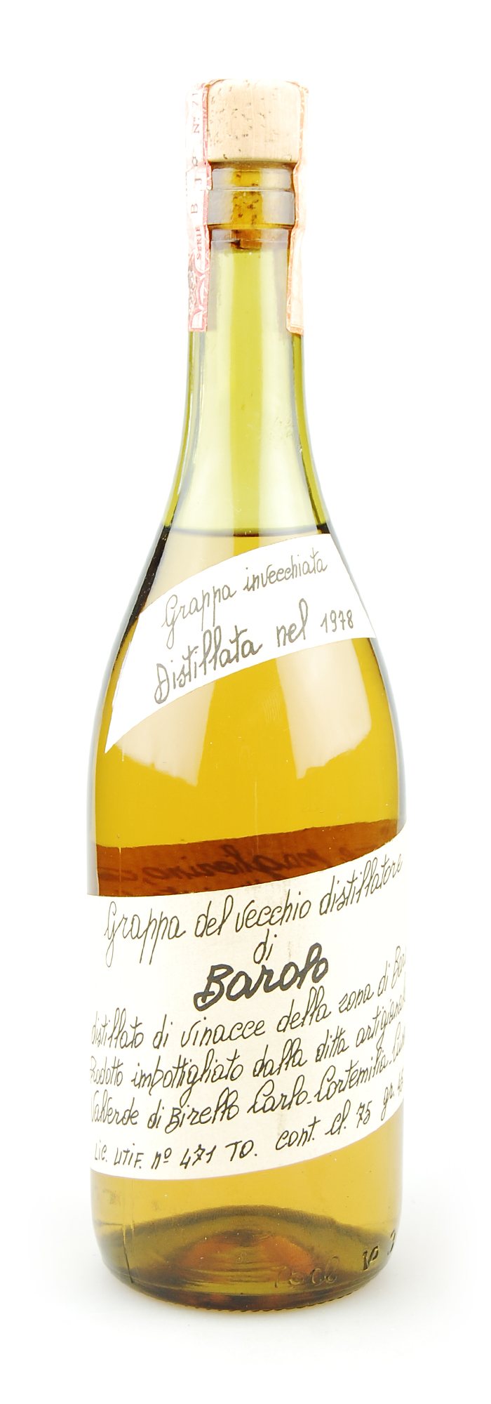 Grappa 1978 di Barolo Valverde di Birello Carlo