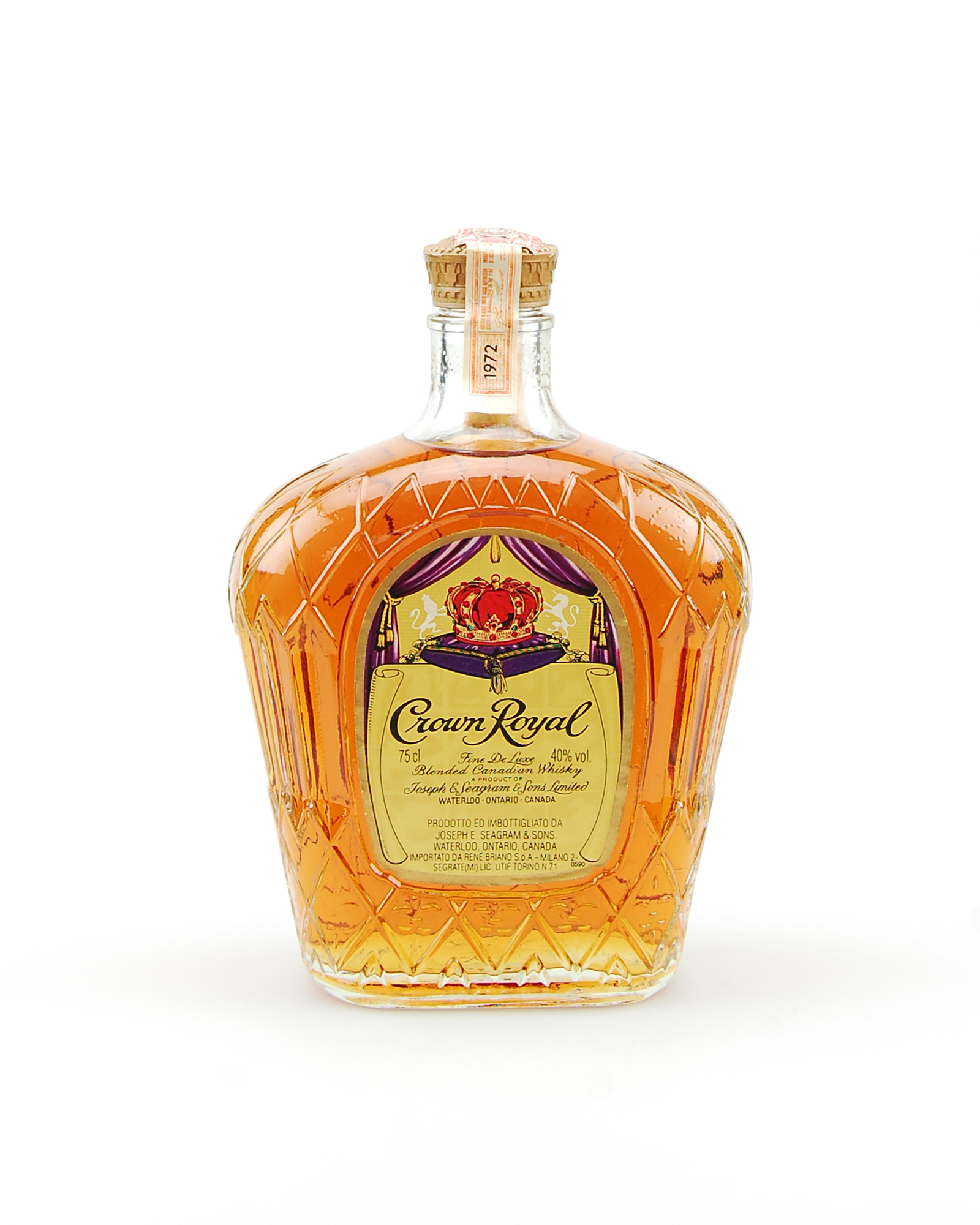 Whisky 1972 Seagram´s Crown Royal Blended Whisky