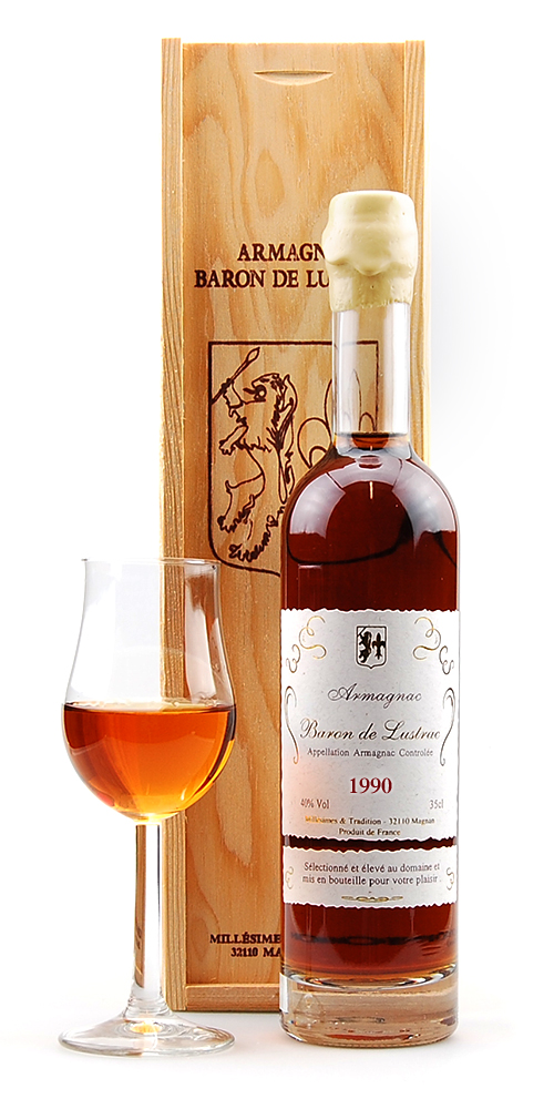 Armagnac 1990 Baron de Lustrac