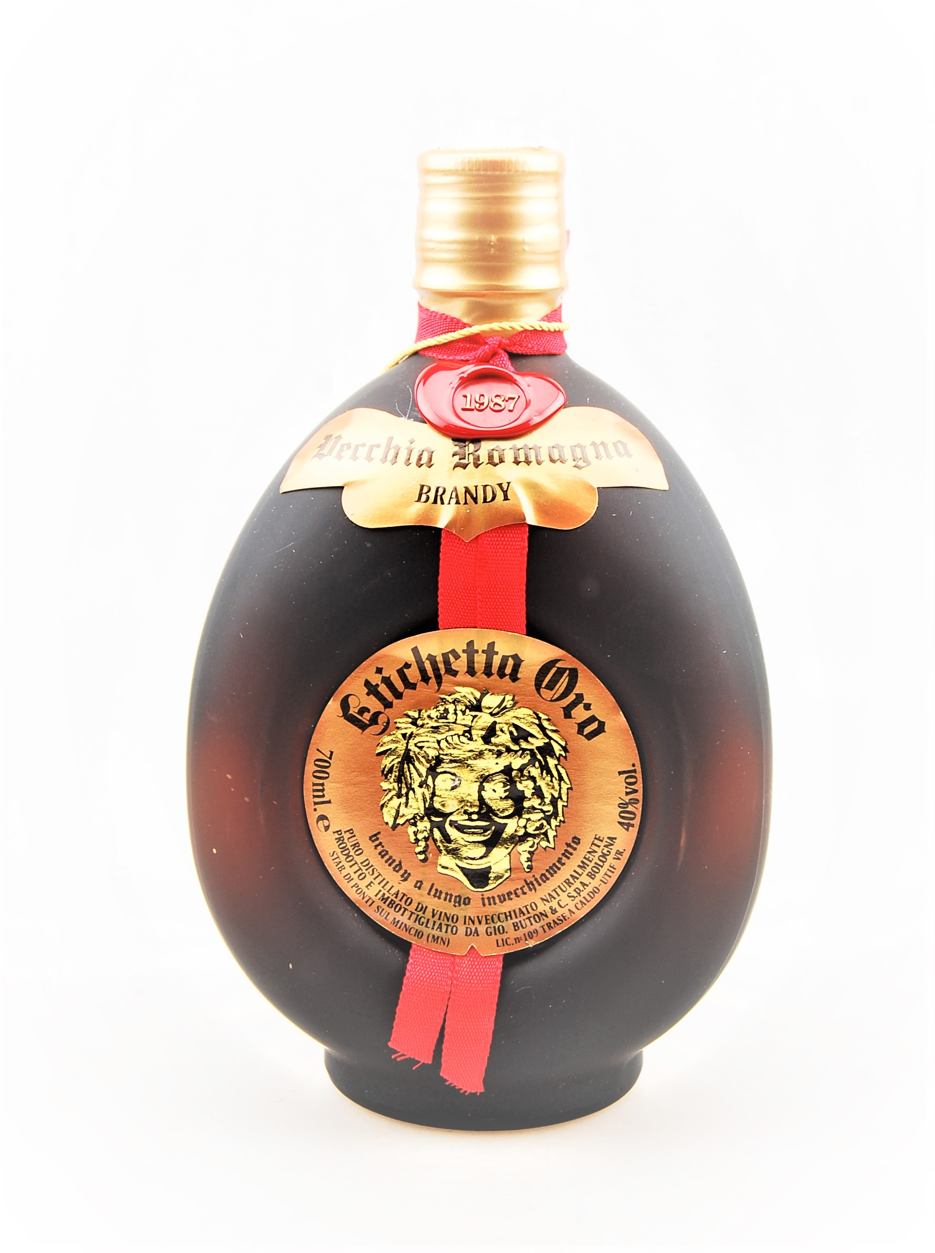 Brandy 1987 Vecchia Romagna Etichetta Oro