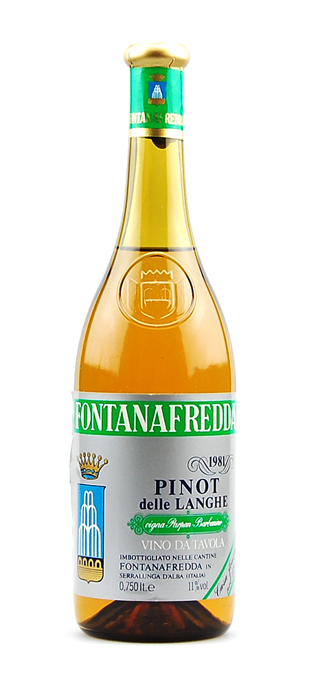 Wein 1981 Pinot delle Langhe Fontanafredda