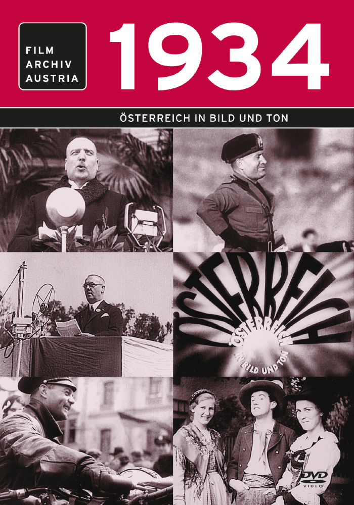 DVD 1934 Chronik Austria Wochenschau in Holzkiste