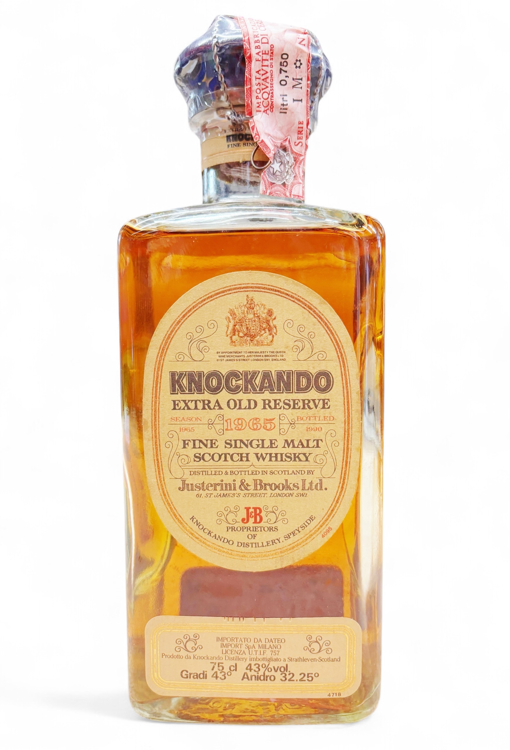 Whisky 1965 Knockando Pure Single Malt Extra Old Reserve