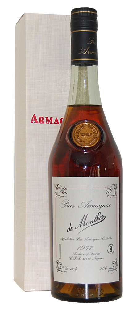 Armagnac 1937 Bas Armagnac de Montber