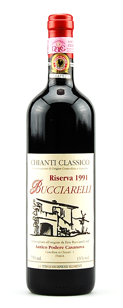 Wein 1991 Chianti Classico Riserva Bucciarelli Casanova