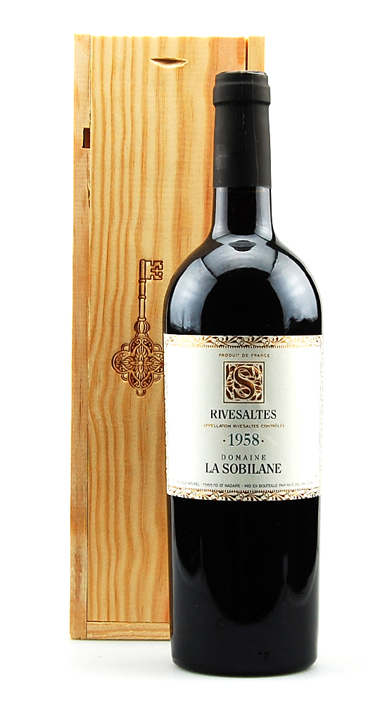 Wein 1958 Rivesaltes Domaine La Sobilane