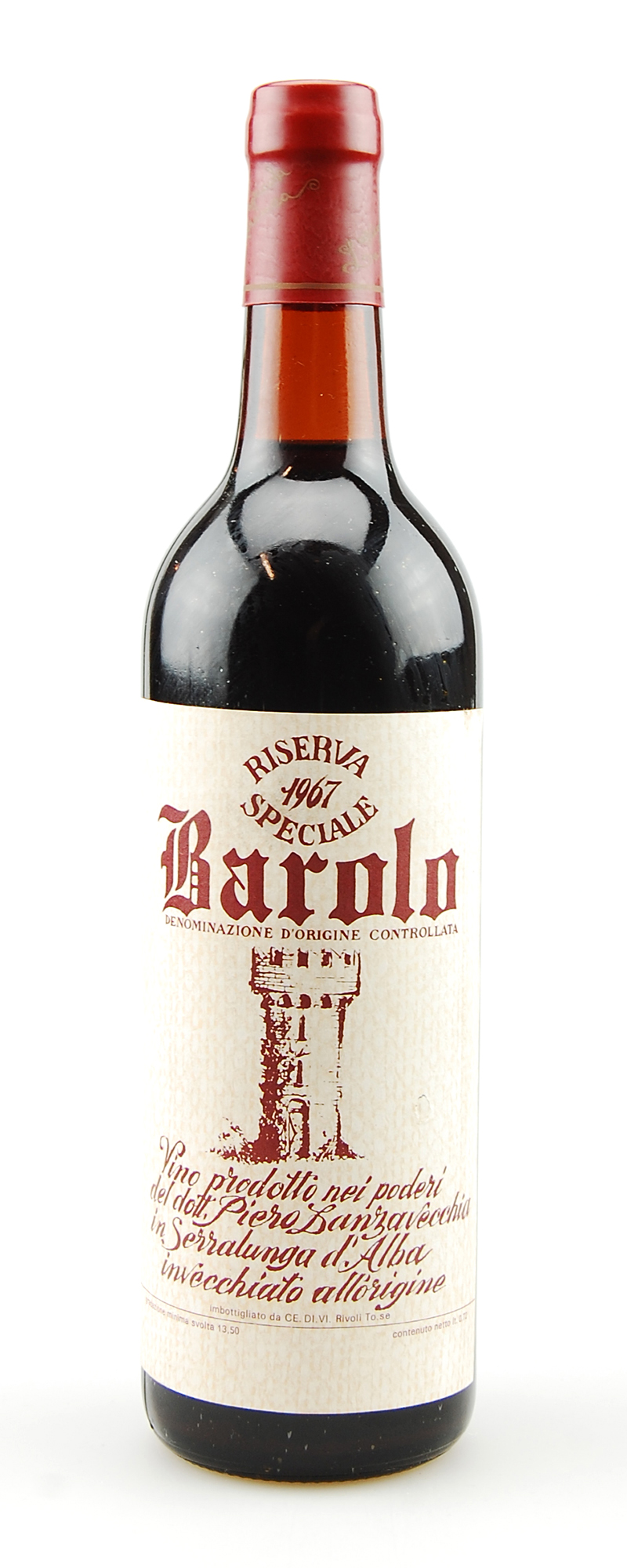 Wein 1967 Barolo Lanzavecchia Riserva Speciale