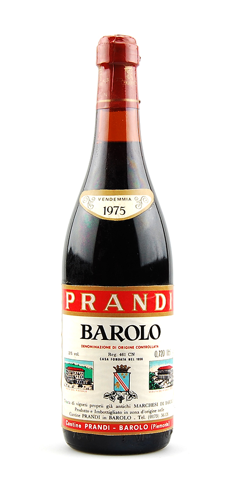 Wein 1975 Barolo Prandi