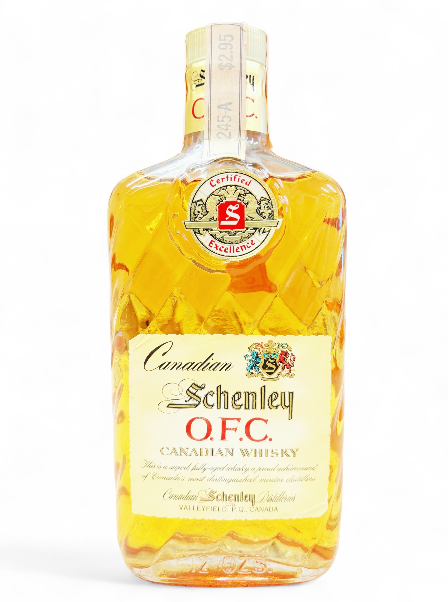 Whisky 1960 Schenley OFC Canadian Whisky 0,35 l