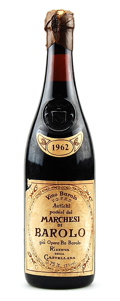Wein 1962 Barolo Riserva Marchesi di Barolo
