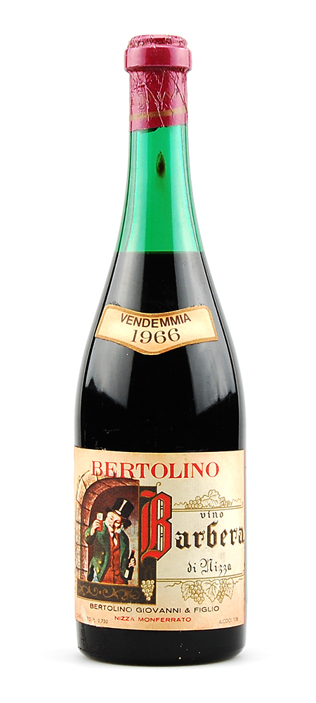 Wein 1966 Barbera di Nizza Bertolino Monferrato