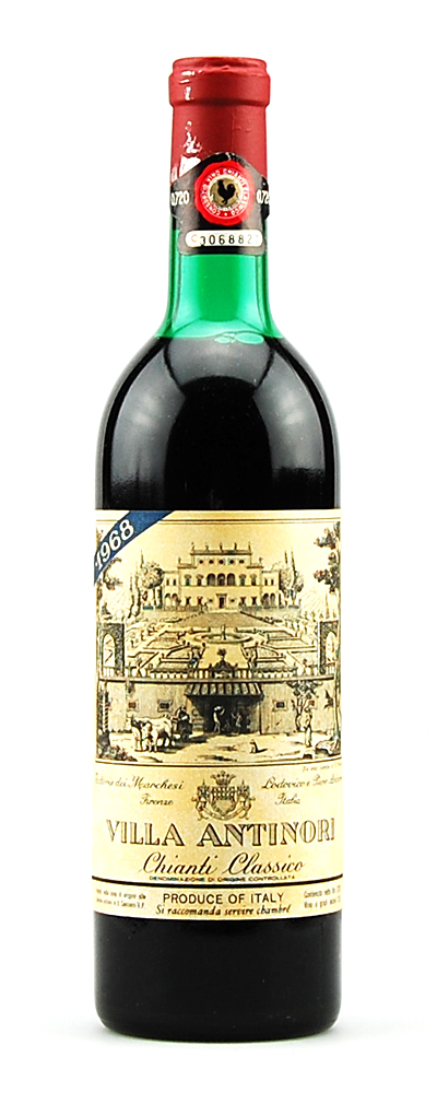 Wein 1968 Chianti Classico Villa Antinori