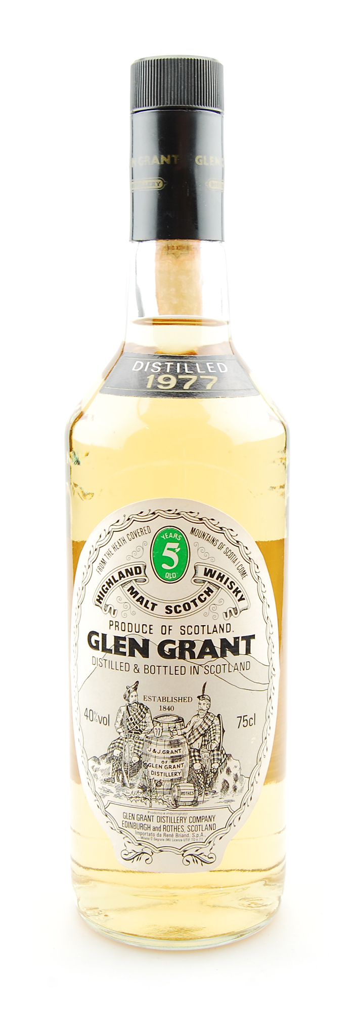 Whisky 1977 Glen Grant Highland Malt 5 years old