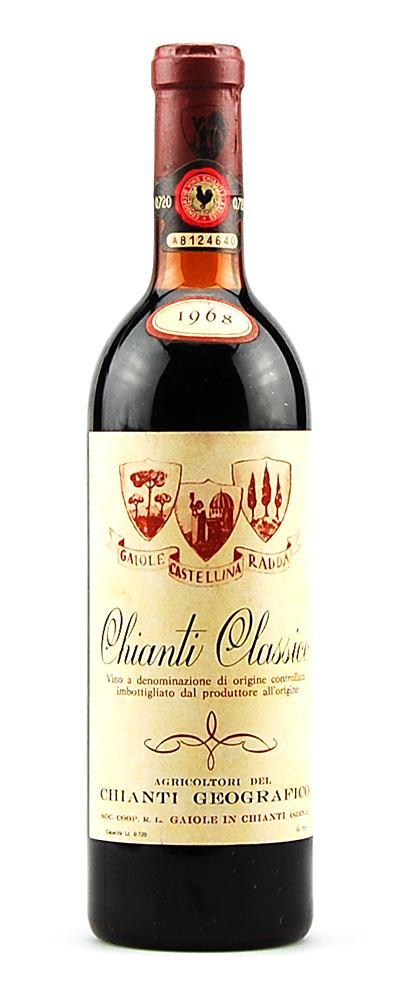 Wein 1968 Chianti Classico Geografico