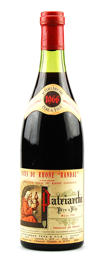 Wein 1966 Patriarche Pere & Fils Cotes du Rhone