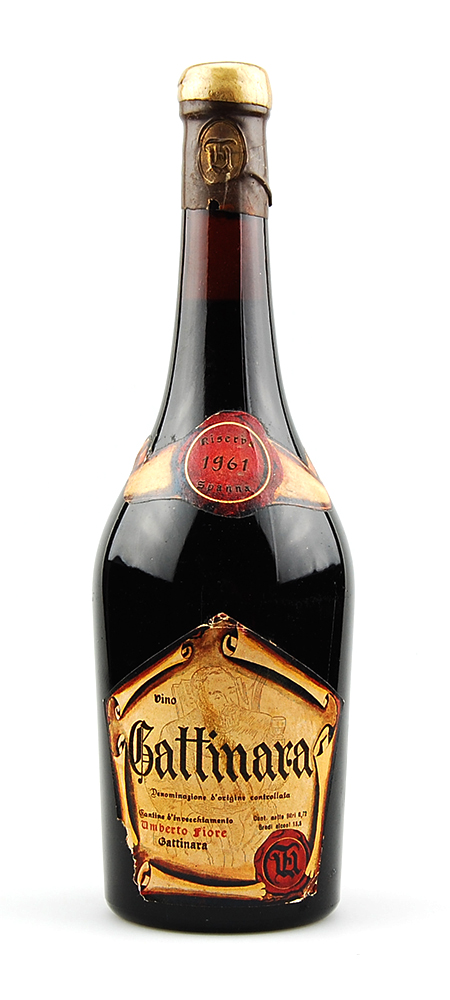 Wein 1961 Gattinara Spanna Umberto Fiore Riserva