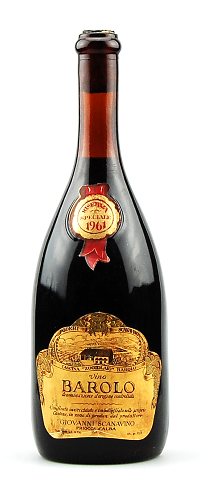 Wein 1961 Barolo Scanavino Cascina Zoccolaio di Barolo