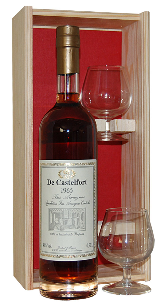 Armagnac 1965 Bas-Armagnac de Castelfort SET
