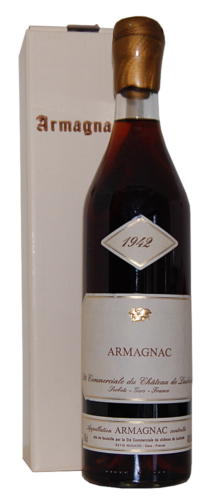 Armagnac 1942 Armagnac Chateau de Laubade
