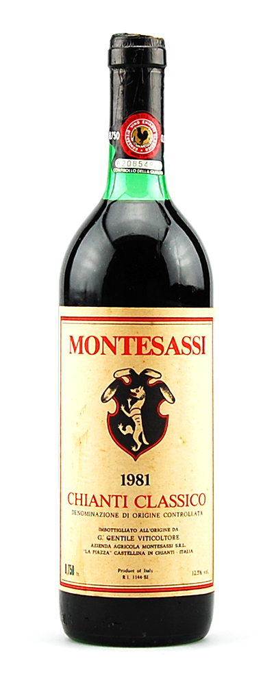 Wein 1981 Chianti Classico Montesassi